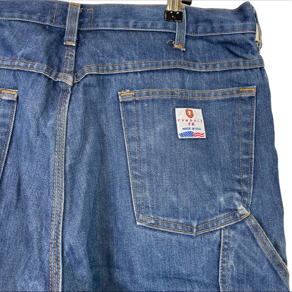 Tyndale Firefighter Fire Resistant Flame Retardant Lined Denim Jeans Made in USA - Picture 10 of 16